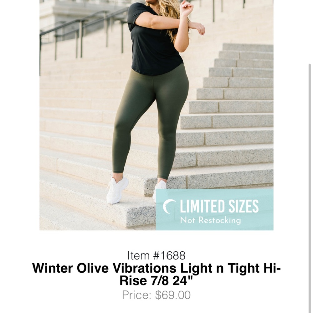 Hello FALL! 🍃🍂 Olive Vibrations LightnTight